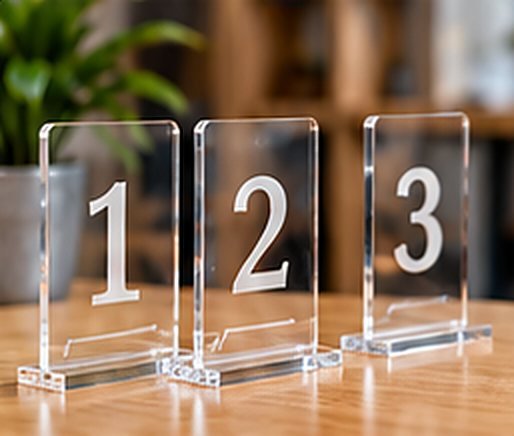 Numeradores de mesa