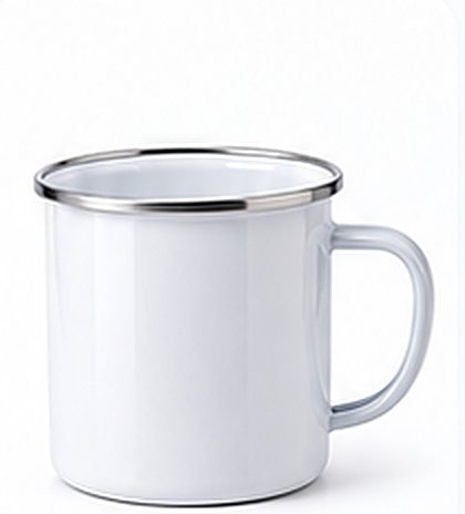 Taza metálica